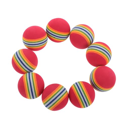 Garneck 10 Stück Interaktives Katzen Spielzeugball Pack Eva Schaumkugeln für Kätzchen und Kleine für Indoor und Training Langlebig und Sicher Garneck 10 Stück Interaktives Katzen Spielzeugball Pack Eva Schaumkugeln für Kätzchen und Kleine für Indoor und Training Langlebig und Sicher von Garneck