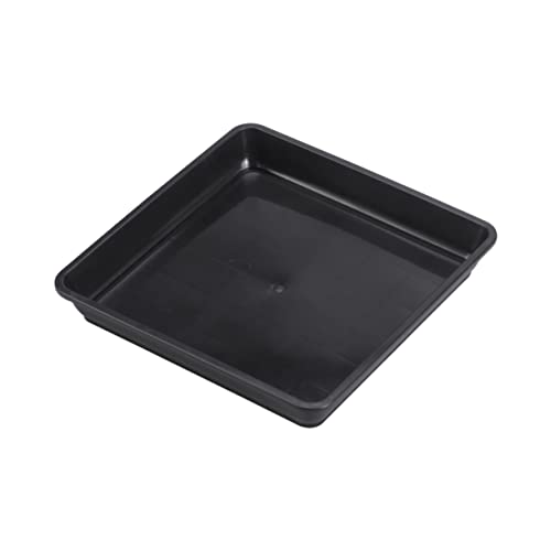 Garneck 10 Stücke Eckige Untersetzer Für Blumentöpfe Aus Kunststoff - Quadratisch - 15 x 15 8 cm Ideal Für Pflanzenuntersetzer Und Zum Auffangen Von Wasser in Schwarz Garneck 10 Stücke Eckige Untersetzer Für Blumentöpfe Aus Kunststoff - Quadratisch - 15 x 15 8 cm Ideal Für Pflanzenuntersetzer Und Zum Auffangen Von Wasser in Schwarz von Garneck