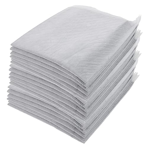Garneck 100Stücke Haustier Pee Pads aus Bambuskohle Atmungsaktive und Absorbierende Unterlage für Käfige für Hamster und Kleintiere Wiederverwendbar und Auslaufsicher von Garneck