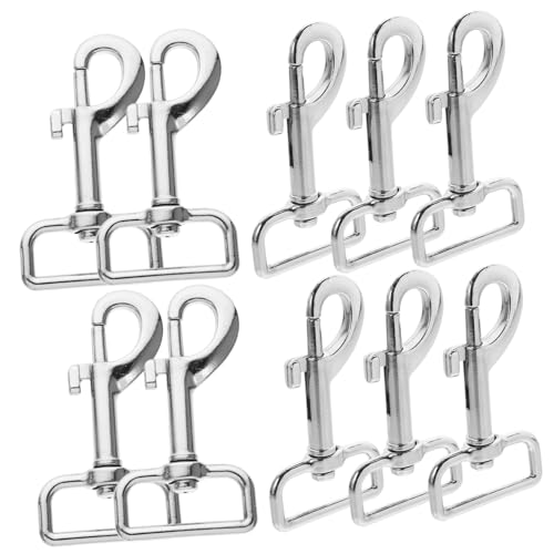 Garneck 10Stücke Heavy Duty Quick Release Clips für Hundeleinen Schnallen mit Doppelseitigem Haken für Sicheren und Einfache Handhabung für Haustierzubehör Garneck 10Stücke Heavy Duty Quick Release Clips für Hundeleinen Schnallen mit Doppelseitigem Haken für Sicheren und Einfache Handhabung für Haustierzubehör von Garneck