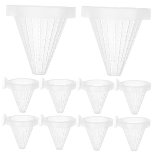 Garneck 10Stücke Kegelzuführer Für Fische Teiliges Mit Saugnapf Für Fütterung Von Würmern Im Aquarium Einsetzbar Installieren Garneck 10Stücke Kegelzuführer Für Fische Teiliges Mit Saugnapf Für Fütterung Von Würmern Im Aquarium Einsetzbar Installieren von Garneck