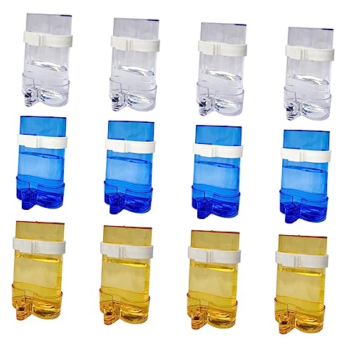 Garneck 12 Stück Teiliges Automatischer Vogeltränke und Futterspender für Papageien Transparentes Design Lebensmittelechtes Material für Kanarienvögel und Wellensittiche Praktische Nutzung Garneck 12 Stück Teiliges Automatischer Vogeltränke und Futterspender für Papageien Transparentes Design Lebensmittelechtes Material für Kanarienvögel und Wellensittiche Praktische Nutzung von Garneck