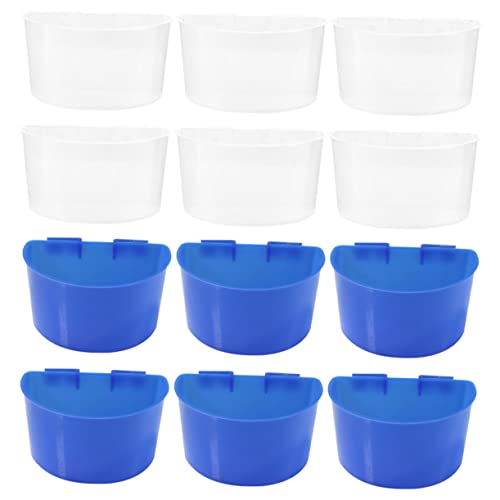 Garneck 12Er-Box Vogelfutterbox und Wasserbecher draußen Vogel Fütterer Vogelfütterungsbecher hängend Vogelfütterer Haustier Vogel Versorgung Anhänger Wassernapf für Haustiere Plastik Garneck 12Er-Box Vogelfutterbox und Wasserbecher draußen Vogel Fütterer Vogelfütterungsbecher hängend Vogelfütterer Haustier Vogel Versorgung Anhänger Wassernapf für Haustiere Plastik von Garneck