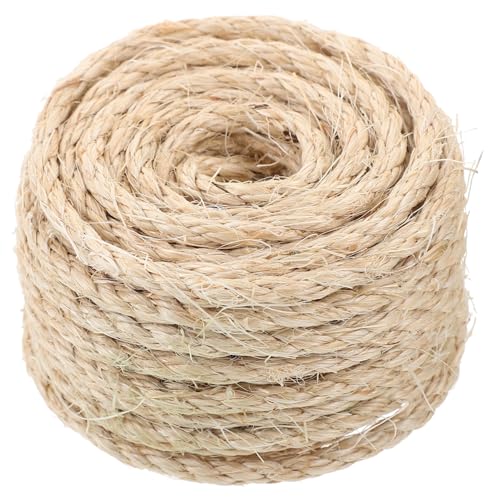 Garneck 1Rolle Ersatz Sisal Kratzseil für Katzenkratzbaum Hanfseil für DIY Projekte Langlebig und Zuzuschneiden Perfektes Katzenzubehör für Aktives Garneck 1Rolle Ersatz Sisal Kratzseil für Katzenkratzbaum Hanfseil für DIY Projekte Langlebig und Zuzuschneiden Perfektes Katzenzubehör für Aktives von Garneck