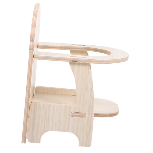 Garneck 1Satz Hamsterstuhl aus Holz mit Ablage Bequemes Hamsterspielzeug für Käfige Entzückendes Design für Ihre Kleinen Haustiere als Futterplatz Sicher Gefertigt Garneck 1Satz Hamsterstuhl aus Holz mit Ablage Bequemes Hamsterspielzeug für Käfige Entzückendes Design für Ihre Kleinen Haustiere als Futterplatz Sicher Gefertigt von Garneck