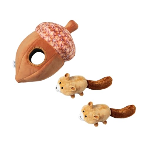 Garneck 1Satz Plüsch Haustier Interaktives Quietschendes Kauspielzeug für Zahnfreundliches Puzzlespielzeug im Design Fördert die Zahngesundheit und Langeweile Garneck 1Satz Plüsch Haustier Interaktives Quietschendes Kauspielzeug für Zahnfreundliches Puzzlespielzeug im Design Fördert die Zahngesundheit und Langeweile von Garneck