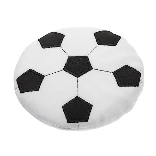 Garneck 1Stück Fußball Form Interaktives Für Haustiere Plüsch Fliegende Disc Für Fördert Und Bewegung Für Drinnen Und Draußen Garneck 1Stück Fußball Form Interaktives Für Haustiere Plüsch Fliegende Disc Für Fördert Und Bewegung Für Drinnen Und Draußen von Garneck