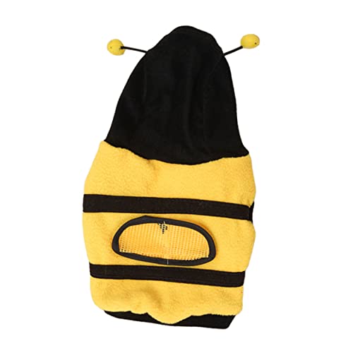Garneck Bienenförmiges Kostüm Für Haustiere Hunde-Halloween-Motiv Cosplay-Bekleidung Outfit Leicht Und Bequem von Garneck