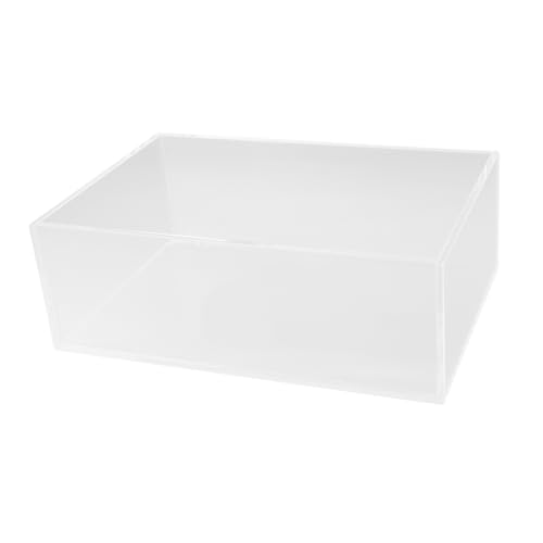 Garneck 1Stück Hamster Badewanne aus Hochwertigem Abnehmbar zu Reinigen für Hamster und Kleintiere Transparenter Badebehälter für Sauberes und Gesundes von Garneck