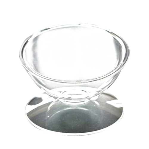 Garneck 1Stück Haustierschale Mit Schrägem Design Stabile Futter Und Wasserschüssel Für Katzen Und Hochtransparent Und Langlebig Für Bequemes Fressen von Garneck