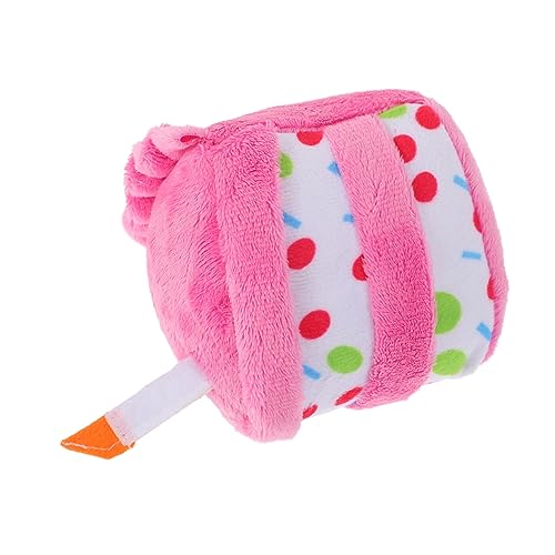Garneck 1Stück Hundekuchen für Quietscher Kauspielzeug für Haustiere Stressabbau und Zahnpflege für Garten und Camping für Kleine und Große von Garneck