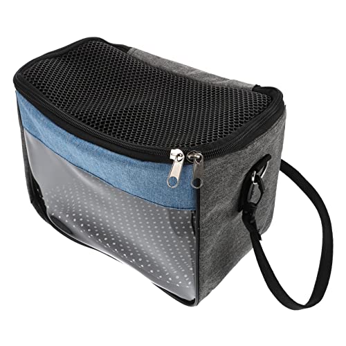 Garneck 1Stück Kleine Tragetasche für Haustiere Tragbarer Hamster Transporter für Outdoor für Meerschweinchen Chinchillas und Andere Kleintiere mit Atmungsaktivem Design von Garneck