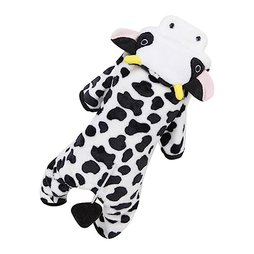 Garneck Cartoon Welpen Kleidung Für Kleine Hunde Warme Haustier-Accessoires Aus Fleece Bequemer Mantel Zum Spazierengehen von Garneck