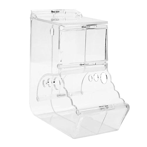 Garneck 1Stück Nachfüllbarer Futterspender Für Hamster Transparentes Futterbecken Aus Plastik Praktische Fütterungsschale Für Kleine Haustiere Zu Reinigen Installieren Garneck 1Stück Nachfüllbarer Futterspender Für Hamster Transparentes Futterbecken Aus Plastik Praktische Fütterungsschale Für Kleine Haustiere Zu Reinigen Installieren von Garneck