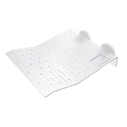 Garneck 1Stück Turtle Basking Platform Transparente Schildkröten für Aquarien Sichere Kletter und Sonnenbadegelegenheit Reptilien und Kleine von Garneck