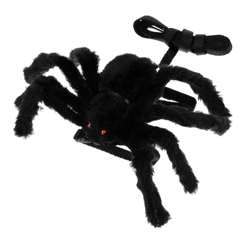 Garneck 1Stück Verstellbares Spider Geschirr mit Leine für Haustiere Halloween und Weihnachtsdesign für Hundetraining und von Garneck