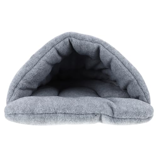 Garneck 1Stück Warmes Hamster Nest aus Hochwertigem für Hamster Chinchillas und Meerschweinchen Graues Design Innenräume Langlebig und Kostengünstig von Garneck
