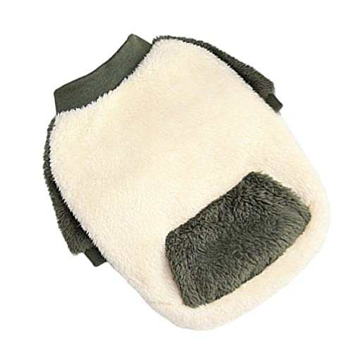 Garneck 1Stück Winter Welpenmantel Aus Fleece Doppellagige Kuschelige Hundekleidung Für Kalte Und Besondere Anlässe Trendigem von Garneck