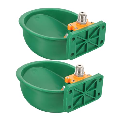 Garneck 2 Stück Automatische Ziegentränke: Schafwasserschale Kunststofftränke Wassertrog Tassen Für Ziegenkälber Rinder Viehbestände Bewässerungssystem Garneck 2 Stück Automatische Ziegentränke: Schafwasserschale Kunststofftränke Wassertrog Tassen Für Ziegenkälber Rinder Viehbestände Bewässerungssystem von Garneck