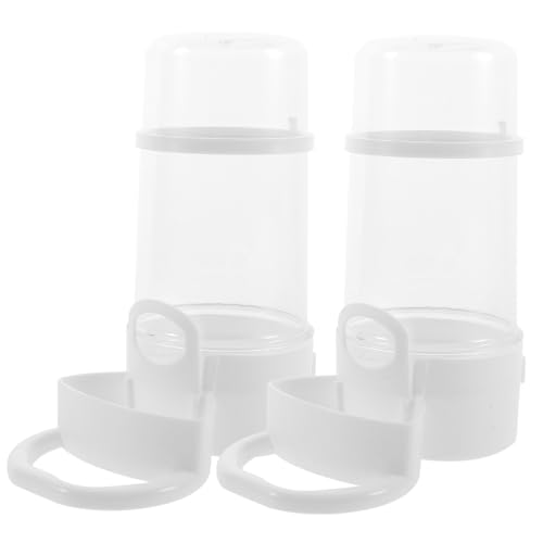 Garneck 2 Stück Automatischer Futterspender für Kleine Haustiere Selbstnachfüllender Wassernapf und Futterschale für Kaninchen Hamster und Kleintiere Praktische Zufällige Zufällige Farbe von Garneck