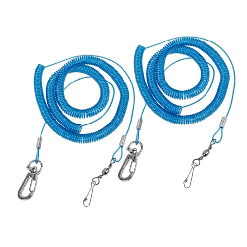 Garneck 2 Stück Elastische Papageien Trainingsseile für Outdoor Pet Bird Traction Rope für Wellensittiche und Nymphensittiche Lange Leine Garneck 2 Stück Elastische Papageien Trainingsseile für Outdoor Pet Bird Traction Rope für Wellensittiche und Nymphensittiche Lange Leine von Garneck
