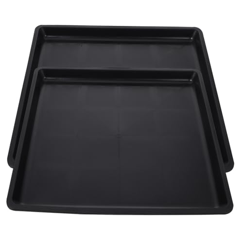 Garneck 2 Stück Haustier Urinal Tray Bettpfanne für Kleintiere Spritzwassergeschützt für Meerschweinchen und Andere Haustiere von Garneck