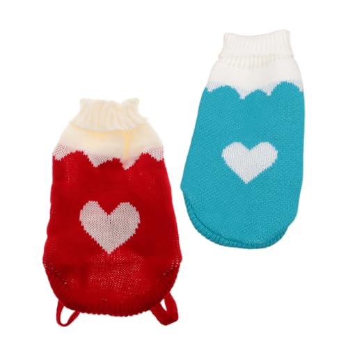 Garneck 2 Stück Haustierpullover Winterkleidung Für Haustiere Süßer Hundepullover Haustier Outfit Kostüm Welpen Outfits Haustierpullover Hundepullover Winterpullover Für Hunde Garneck 2 Stück Haustierpullover Winterkleidung Für Haustiere Süßer Hundepullover Haustier Outfit Kostüm Welpen Outfits Haustierpullover Hundepullover Winterpullover Für Hunde von Garneck