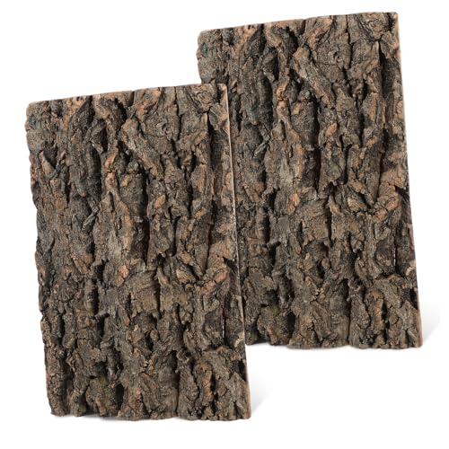 Garneck 2 Stück Korkrinde für Reptilien Kletterdekor für Bartagamen und Fische Natürliche Aquarium und Terrarium Dekoration für Schlangen und Reptilienhabitate Garneck 2 Stück Korkrinde für Reptilien Kletterdekor für Bartagamen und Fische Natürliche Aquarium und Terrarium Dekoration für Schlangen und Reptilienhabitate von Garneck