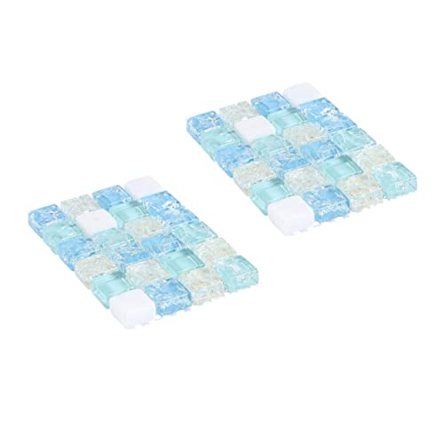 Garneck 2stücke Kühlmatte Für Hamster Und Kaninchen Sommerschlafbett Hamster-kühlbett Haustierzubehör Schlafbett Mit Wärmeableitendem Design von Garneck