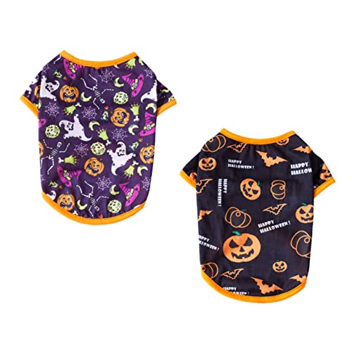Garneck 2 Stück Teiliges Halloween Kostüm für Haustiere Lustige Partybekleidung für Katzen Kürbiskopf Hundekleidung für Feiertagsfeiern Garneck 2 Stück Teiliges Halloween Kostüm für Haustiere Lustige Partybekleidung für Katzen Kürbiskopf Hundekleidung für Feiertagsfeiern von Garneck