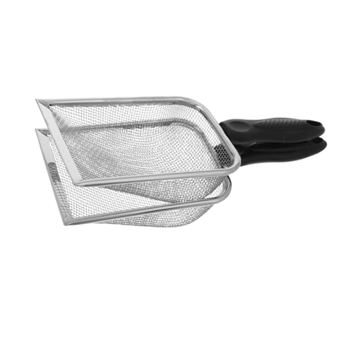 Garneck 2 Stück Teiliges Metall Katzenschaufel mit Hochleistungs Mesh Design für Effiziente Katzenstreu Filterung für Katzenklo Langlebig für Tierbedarf Garneck 2 Stück Teiliges Metall Katzenschaufel mit Hochleistungs Mesh Design für Effiziente Katzenstreu Filterung für Katzenklo Langlebig für Tierbedarf von Garneck