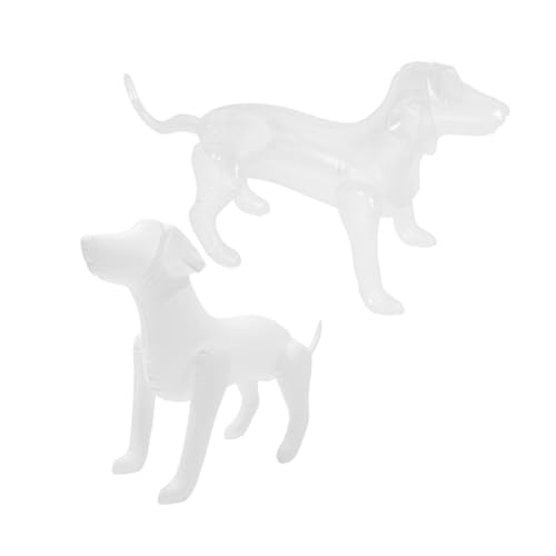 Garneck 2 Stück aufblasbares Hundespielzeug Mannequin Hundemodell Essa Hundeplüsch aufblasbarer Hund aufblasbares Modell Hundefigur Welpenmodell stehende Schaufensterpuppe PVC Garneck 2 Stück aufblasbares Hundespielzeug Mannequin Hundemodell Essa Hundeplüsch aufblasbarer Hund aufblasbares Modell Hundefigur Welpenmodell stehende Schaufensterpuppe PVC von Garneck