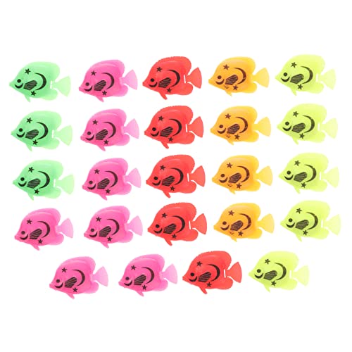 Garneck 24stücke Plastikfische Simuliert Miniatur Tropenfische Modellfischfiguren Spielzeug Dekoration Für DIY Aquarium Zufälliges Muster Und Farbe Garneck 24stücke Plastikfische Simuliert Miniatur Tropenfische Modellfischfiguren Spielzeug Dekoration Für DIY Aquarium Zufälliges Muster Und Farbe von Garneck