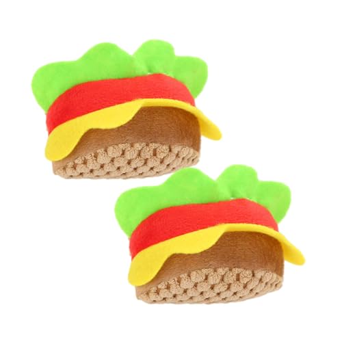 Garneck 2Stücke Farbenfrohes Katzenspielzeug aus Interaktives Toast Stärkung Bindung Halter Spannende von Garneck