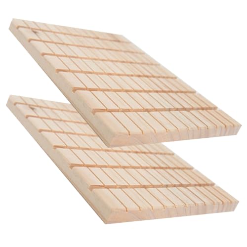 Garneck 2Stücke Holz Kratzplatte für Kleine Haustiere Praktische Krallenpflege für Hamster Co Natürliche Beschäftigung für Haustiere Garneck 2Stücke Holz Kratzplatte für Kleine Haustiere Praktische Krallenpflege für Hamster Co Natürliche Beschäftigung für Haustiere von Garneck