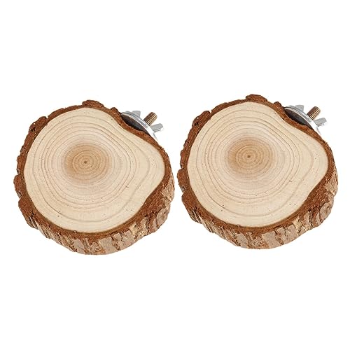Garneck 2Stücke Holz Plattformen für Hamster Meerschweinchen und Papageien Stehplattform Käfig Zubehör Vogel Spielzeug Mehrzweck Vogelständer Garneck 2Stücke Holz Plattformen für Hamster Meerschweinchen und Papageien Stehplattform Käfig Zubehör Vogel Spielzeug Mehrzweck Vogelständer von Garneck