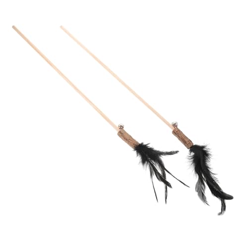 Garneck 2 Stück Interaktive Katzenangel mit Katzenminze Spielzeug für Indoor Katzen Teaser Spielzeug Stimuliert Langlebig und Leicht Garneck 2 Stück Interaktive Katzenangel mit Katzenminze Spielzeug für Indoor Katzen Teaser Spielzeug Stimuliert Langlebig und Leicht von Garneck