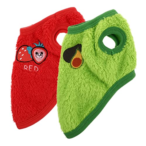 Garneck 2stücke Tragbares Hasenoutfit Witterungsbeständige Bunny-Bekleidung Mit Dekorativen Jacken Für Kleintiere Avocado Xs Erdbeerrot Xs Garneck 2stücke Tragbares Hasenoutfit Witterungsbeständige Bunny-Bekleidung Mit Dekorativen Jacken Für Kleintiere Avocado Xs Erdbeerrot Xs von Garneck