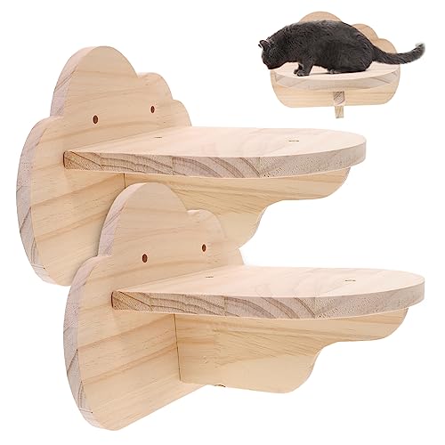 Garneck 2Stücke Teiliges Katzenwandmöbel Kletterstufen für Katzen Wandmontierte Katzenleiter und Ausruhen Platzsparendes Katzenzubehör für Katzen Garneck 2Stücke Teiliges Katzenwandmöbel Kletterstufen für Katzen Wandmontierte Katzenleiter und Ausruhen Platzsparendes Katzenzubehör für Katzen von Garneck