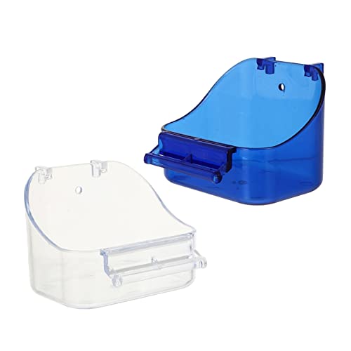 Garneck 2stücke Vogelbadewannen Für Kleine Vögel Transparente Und Blaue Badewannen Für Käfige Praktische Futterspender Und Badetubs Für Papageien Wellensittiche Und Hamster Einfach Garneck 2stücke Vogelbadewannen Für Kleine Vögel Transparente Und Blaue Badewannen Für Käfige Praktische Futterspender Und Badetubs Für Papageien Wellensittiche Und Hamster Einfach von Garneck