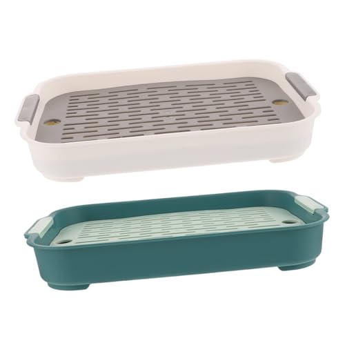 Garneck 2Stücke Waschbare Haustier Toilette Für Kleine Quadratische Toilette Aus Hochwertigem Material Für Hamster Meerschweinchen Und Chinchillas Kompakte Garneck 2Stücke Waschbare Haustier Toilette Für Kleine Quadratische Toilette Aus Hochwertigem Material Für Hamster Meerschweinchen Und Chinchillas Kompakte von Garneck