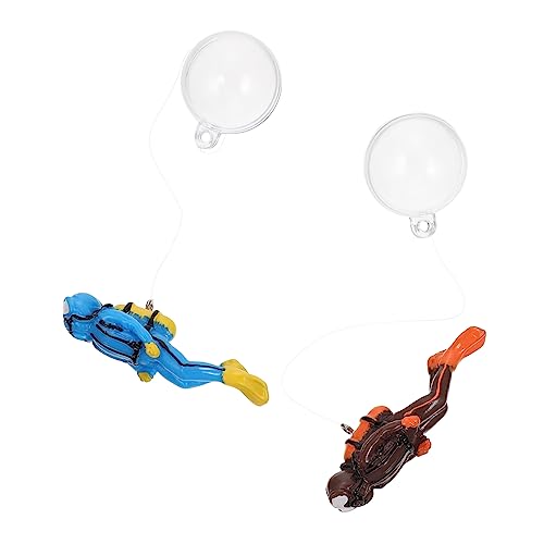 Garneck 2sätze Aquarium Dekoration Taucher Figurine Unterwasser Ornament Fischtankdekoration Für Zuhause Oder Büro Aquariumornament Aquariumdekor Garneck 2sätze Aquarium Dekoration Taucher Figurine Unterwasser Ornament Fischtankdekoration Für Zuhause Oder Büro Aquariumornament Aquariumdekor von Garneck