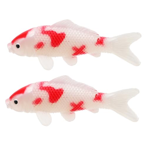 Garneck 2stücke Gefälschte Plastikfische Goldfische Für Aquarien Kleine Schwimmende Aquarium Dekoration Figuren Mit Kurzen Flossen Für Bonsai Und Garten Garneck 2stücke Gefälschte Plastikfische Goldfische Für Aquarien Kleine Schwimmende Aquarium Dekoration Figuren Mit Kurzen Flossen Für Bonsai Und Garten von Garneck