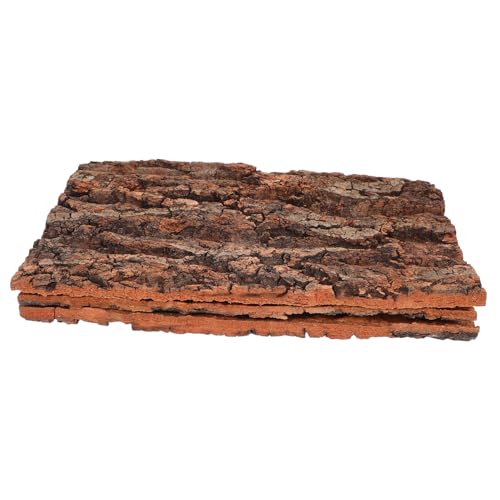 Garneck 3 Stück Kletterrinde Gecko -Zubehör Reptilienpanzer Baumrinde Rindenstamm zierleisten Holz klebefliesen Plattform aus Reptilienrinde Terrarium Landschaftsbau Baumrinde Hellbraun Garneck 3 Stück Kletterrinde Gecko -Zubehör Reptilienpanzer Baumrinde Rindenstamm zierleisten Holz klebefliesen Plattform aus Reptilienrinde Terrarium Landschaftsbau Baumrinde Hellbraun von Garneck