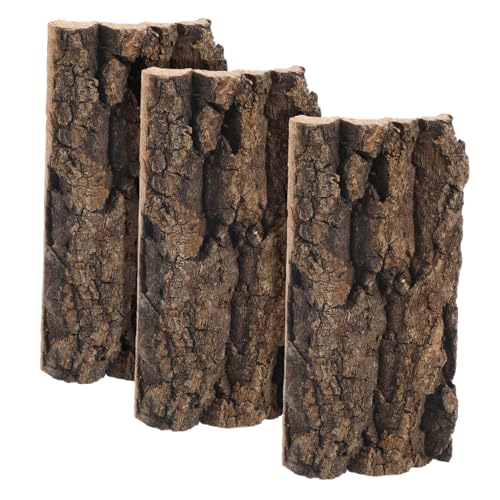 Garneck 3 Stück Rinde Dekoration realistisches Aquarium bellt natürlich Schlange Rinde für Desktop-Aquarien klebefliesen Reptilien -Terrarium -Kulissenbärtedrache Eidechsentank Hintergrund Garneck 3 Stück Rinde Dekoration realistisches Aquarium bellt natürlich Schlange Rinde für Desktop-Aquarien klebefliesen Reptilien -Terrarium -Kulissenbärtedrache Eidechsentank Hintergrund von Garneck