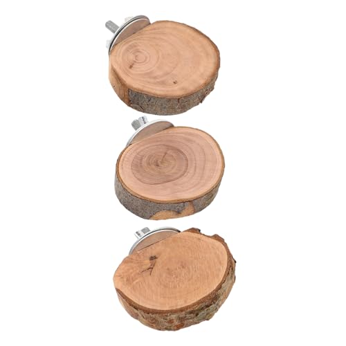 Garneck 3 Stück Teiliges Holzspielzeug für Kleintiere Hängende für Wellensittiche Papageien und Hamster Vogel und Nagerzubehör für Bewegung Garneck 3 Stück Teiliges Holzspielzeug für Kleintiere Hängende für Wellensittiche Papageien und Hamster Vogel und Nagerzubehör für Bewegung von Garneck