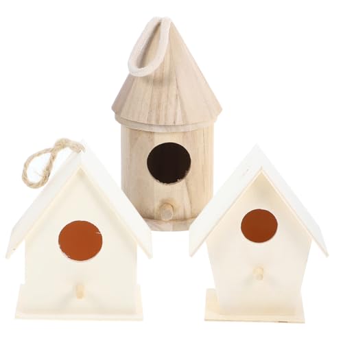Garneck 3 Stück Vogelnest-Ornamente aus Holz hängend Dekoration schmücken Jay unvollendet vogelhaus Vogelkäferdekor unfertige Vogelhäuschen aus Holz Hof Ornamente Hölzern Garneck 3 Stück Vogelnest-Ornamente aus Holz hängend Dekoration schmücken Jay unvollendet vogelhaus Vogelkäferdekor unfertige Vogelhäuschen aus Holz Hof Ornamente Hölzern von Garneck