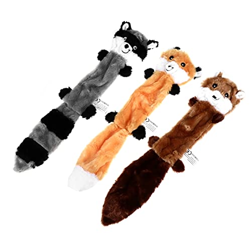 Garneck 3st Sound-Spielzeug Für Haustiere Beißspielzeug Hunde Quietschendes Plüschtier Plüschtiere Typhlosion Plüsch Quietschendes Hundespielzeug Kauspielzeug Singen Stoff Weihnachtssocken von Garneck