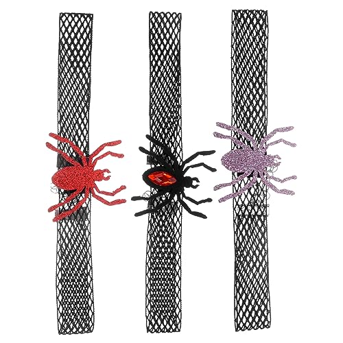 Garneck 3 Stücke Teiliges Halloween Katzenhalsband mit Spinnenverzierung Verstellbare Bequeme für Katzen für Festlichkeiten und Kreative Anlässe Garneck 3 Stücke Teiliges Halloween Katzenhalsband mit Spinnenverzierung Verstellbare Bequeme für Katzen für Festlichkeiten und Kreative Anlässe von Garneck