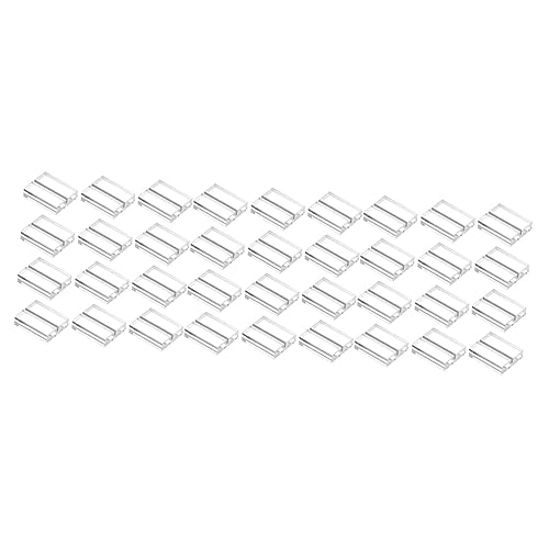 Garneck 3 Sets Acryl-tischkartenhalter Acrylständer Visitenkartenanzeige Hochzeitsschildhalter Elegant und für Veranstaltungen 12 Stück * 3 von Garneck